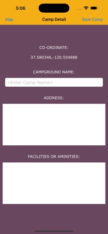 Camps & RV's USA screenshot