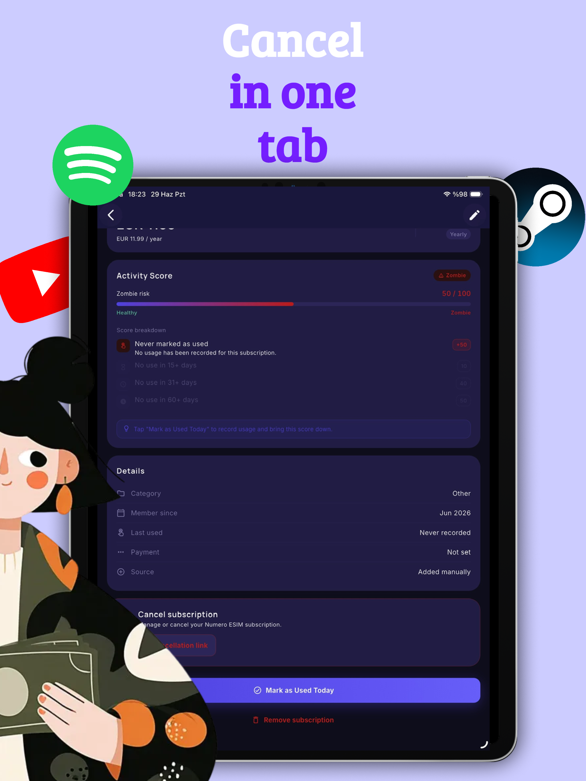 CentryAI: Subscription Tracker screenshot 9