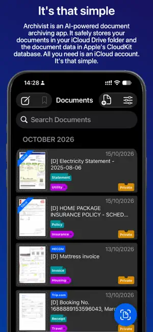 Archivist screenshot 1