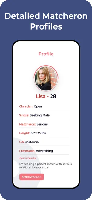 Matcheron: Date, Meet, Match screenshot 4