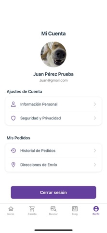 Novex App screenshot