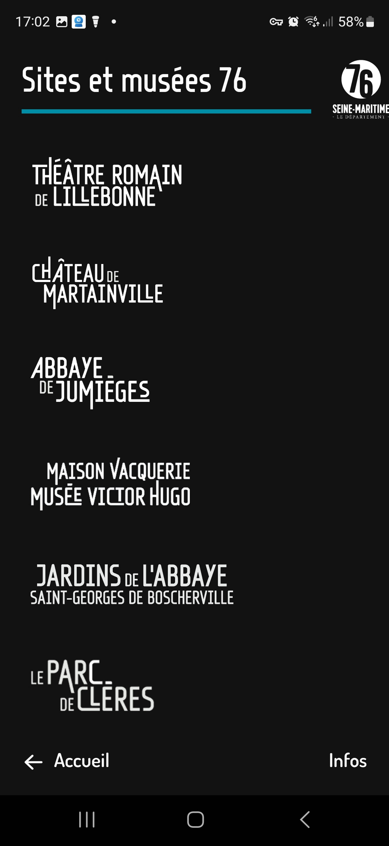 Sites et Musées 76