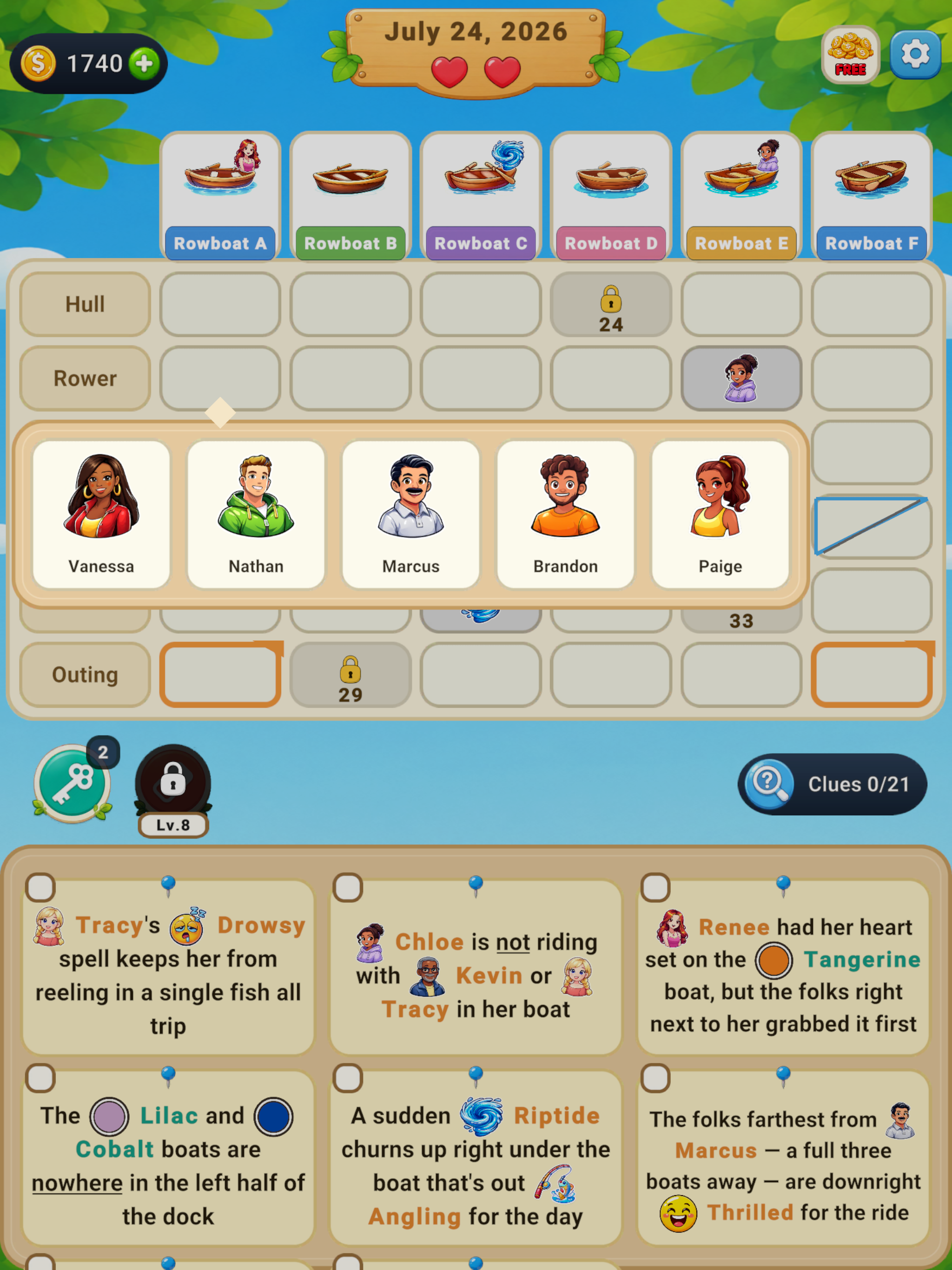 Fit The Clues: Logic Puzzles screenshot 9