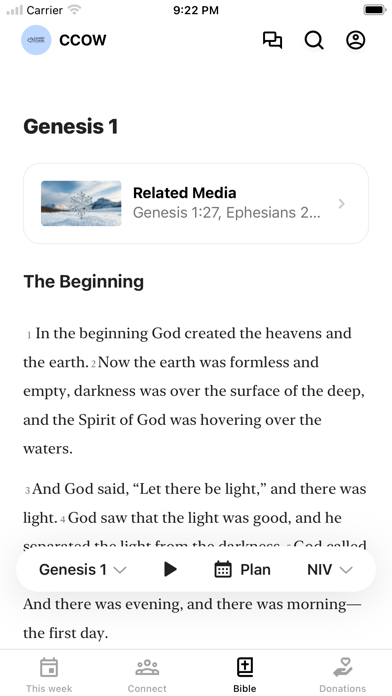 Calvary Chapel of Westchester iPhone screenshot 3 - Education app