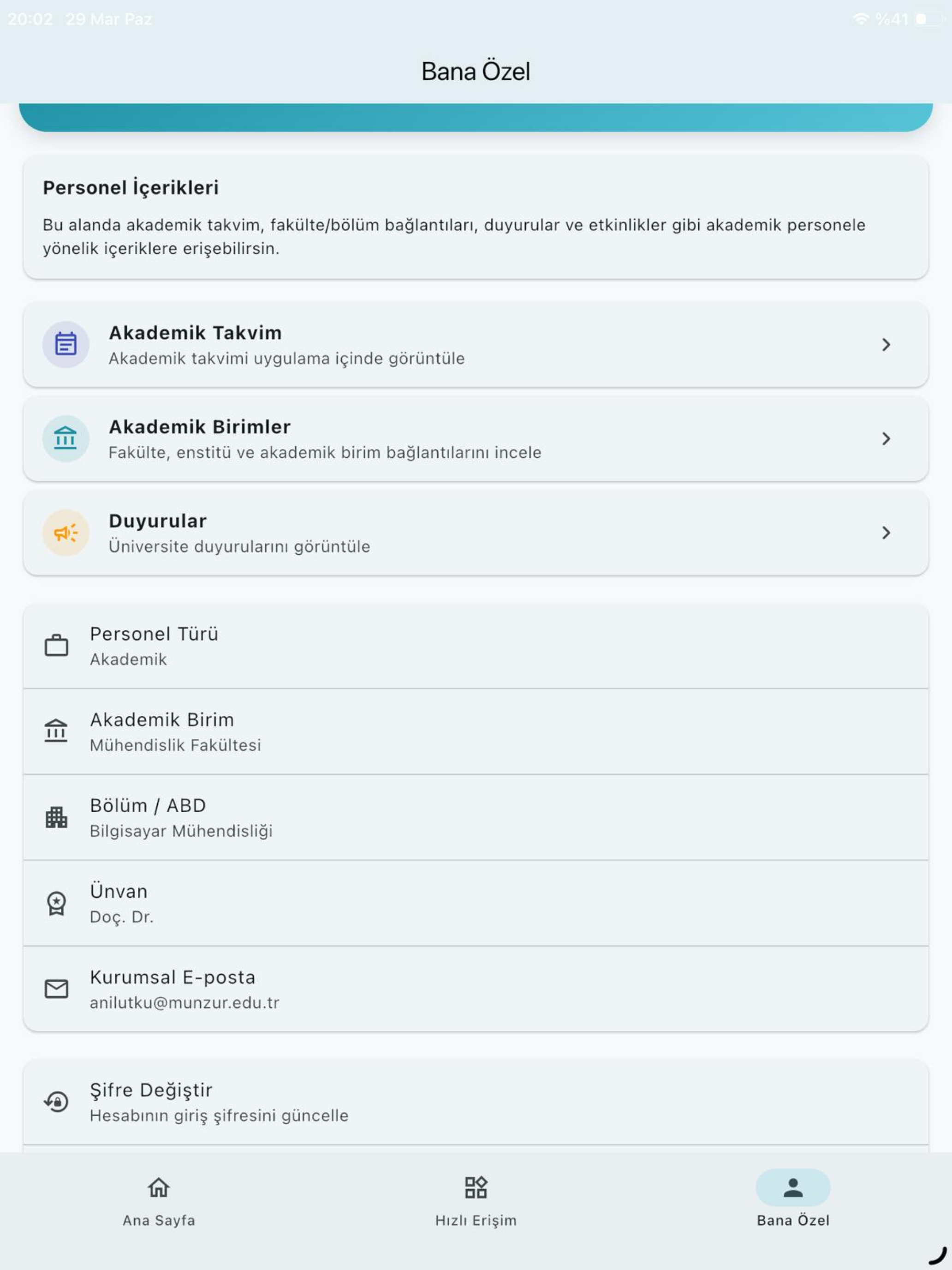 Munzur Mobil screenshot 9