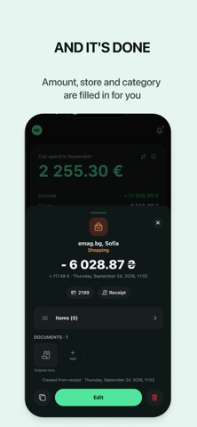 Yavo: Voice Budget Tracker Screenshot 3 of 7