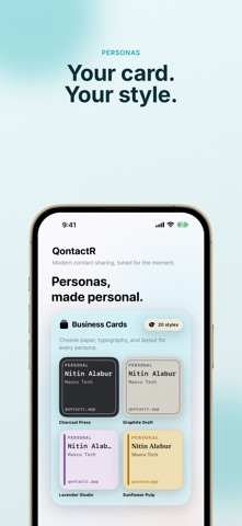 QontactR: Your Contact QR Code Screenshot 3 of 6