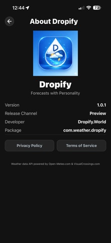 Dropify Weather Screenshot 10 of 10