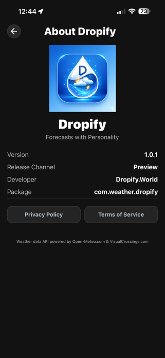Dropify Weather Screenshot 10 of 10