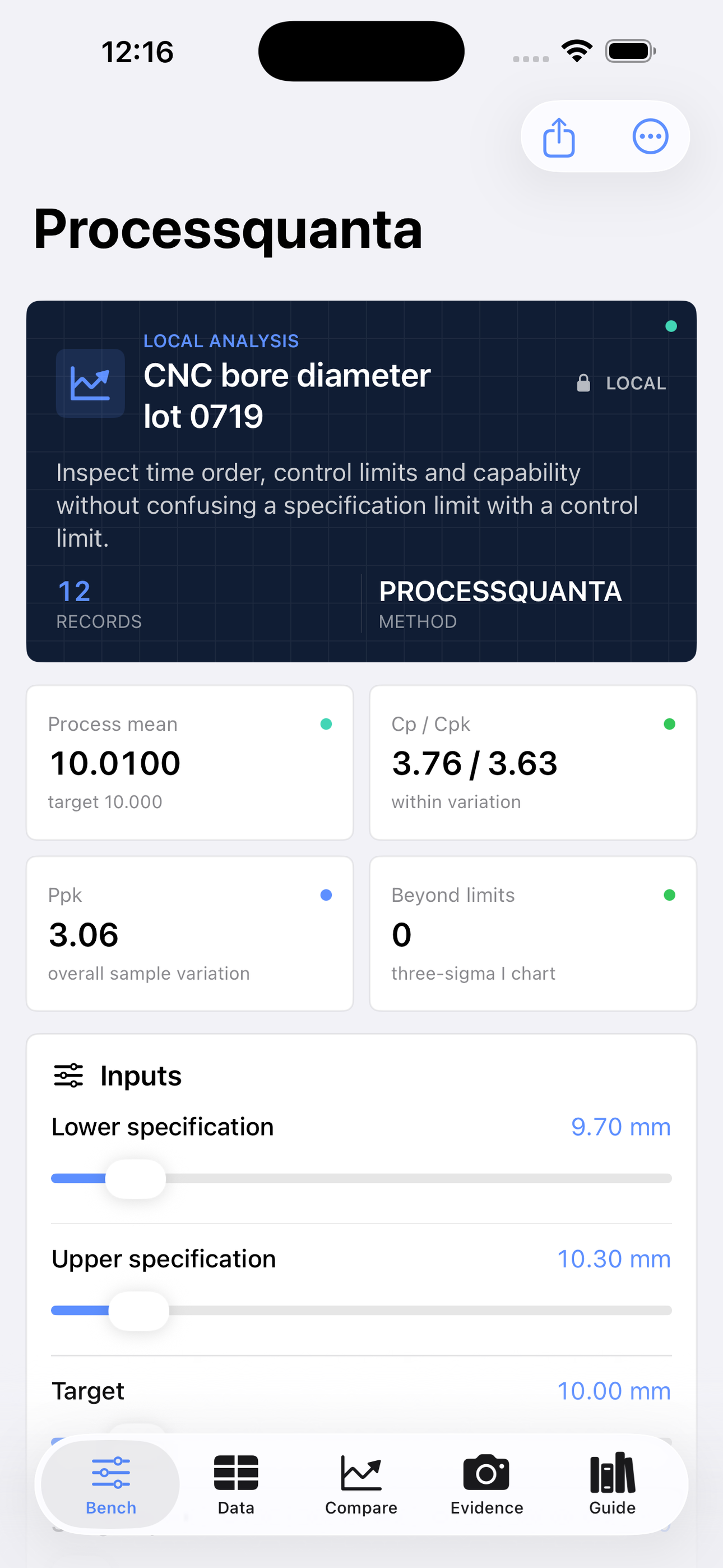 Processquanta: SPC Lab screenshot 1 of 4