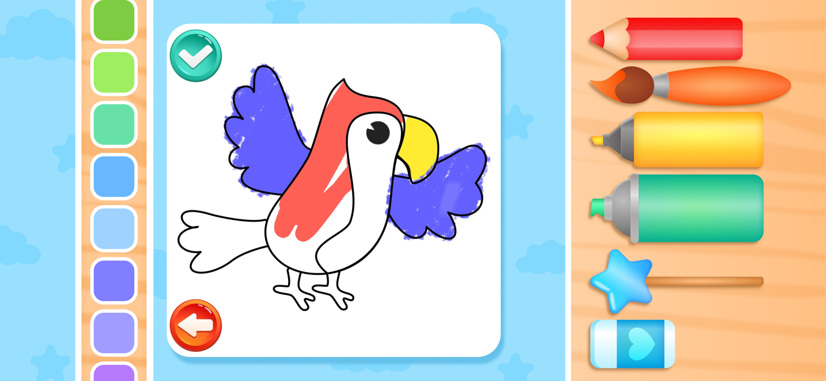 Coloring Book - Kids Games 2+ screenshot 7