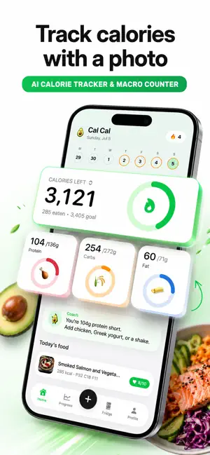 Cal Cal: AI Calorie Counter screenshot 1