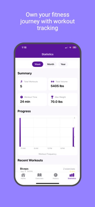 GymTrack: Track your Progress Screenshot 6 of 6