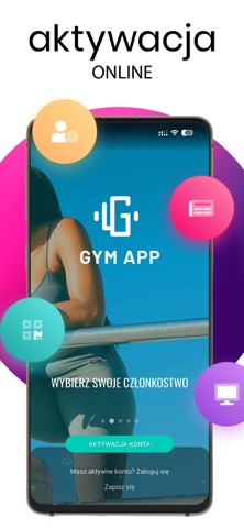 GYM APP iPhone screenshot 2