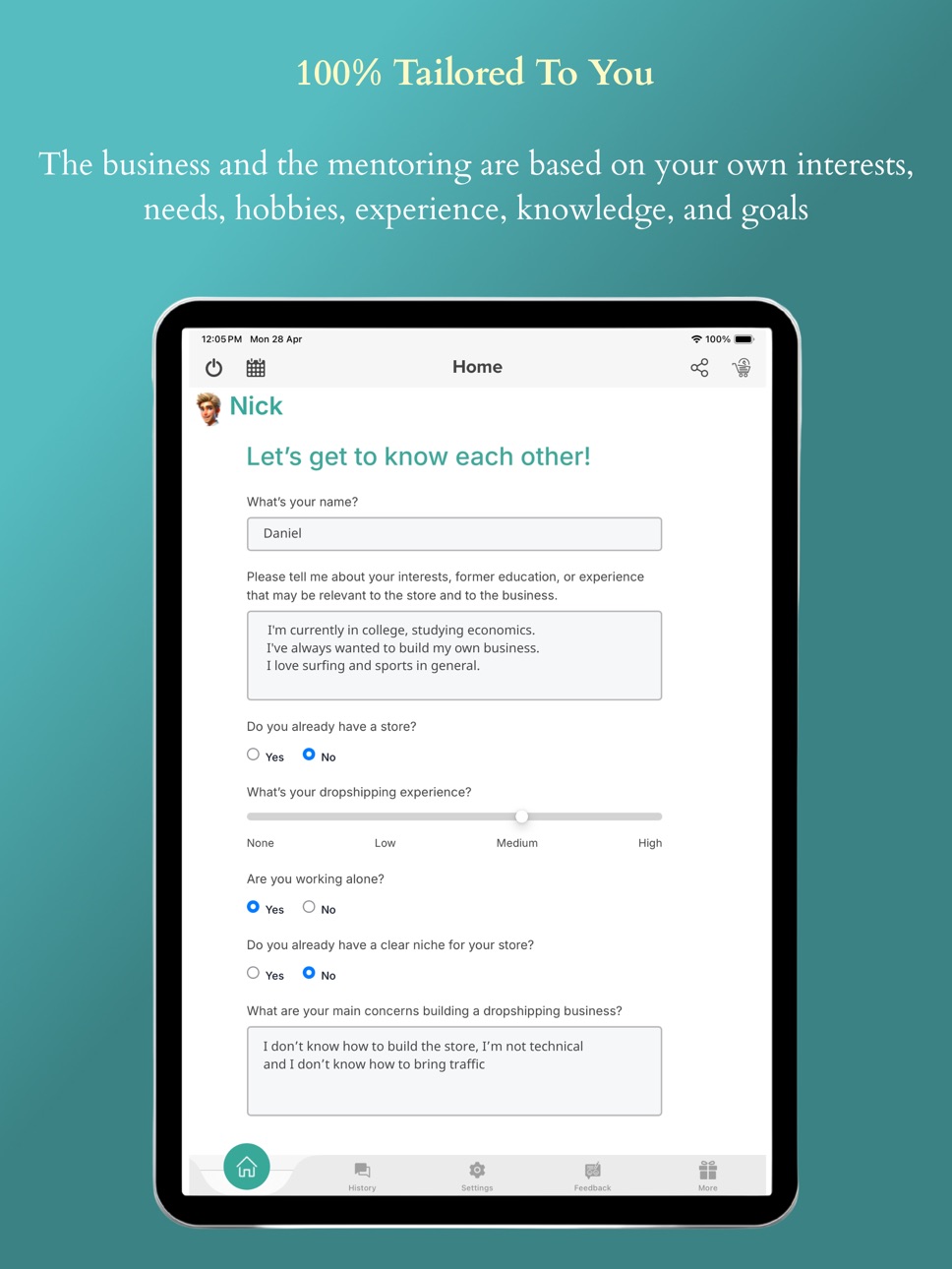 iPad screenshot