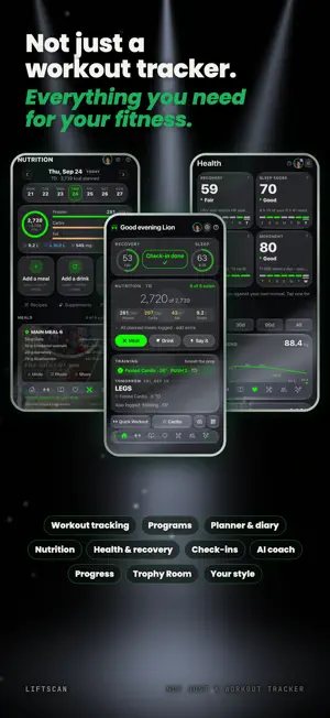 LiftScan: Gym Workout Tracker screenshot 1