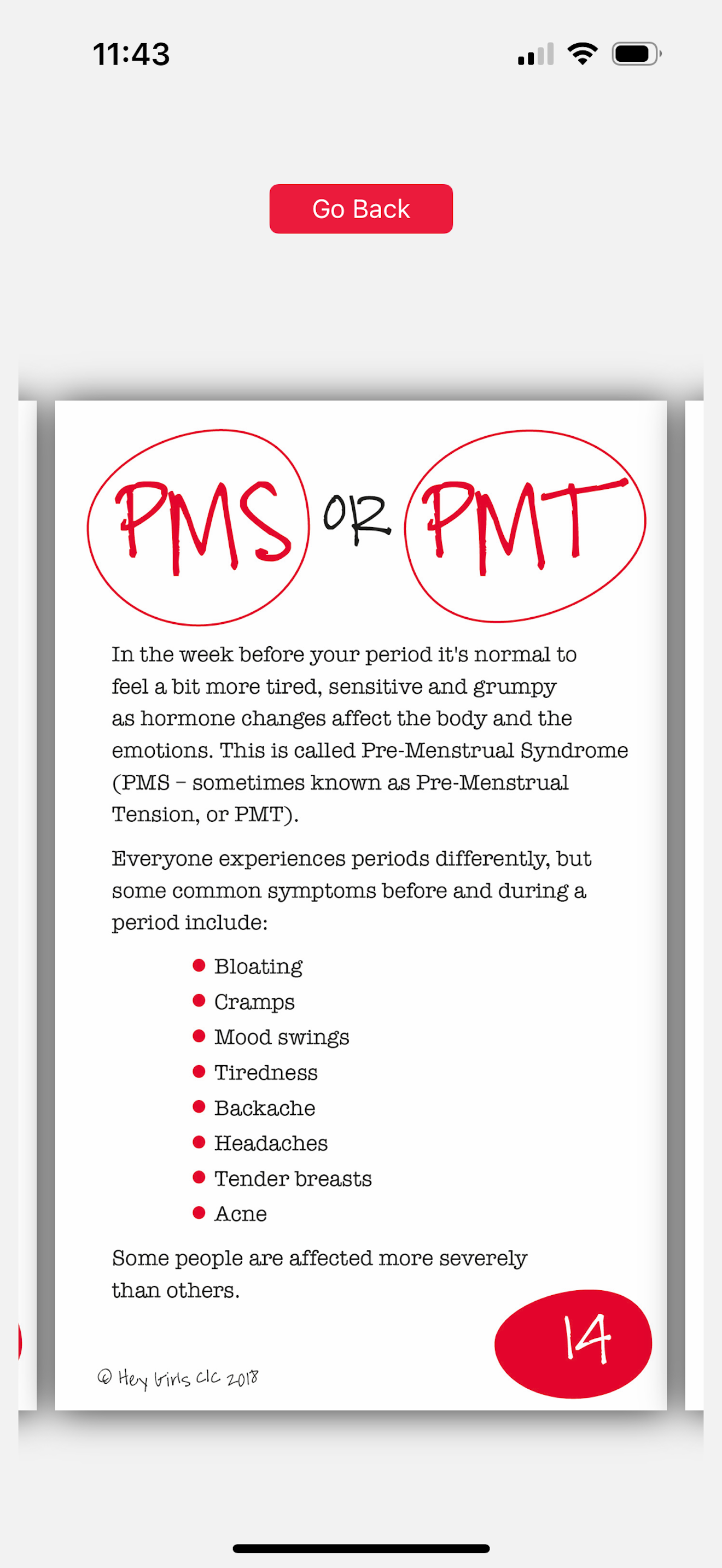 PickupMyPeriod screenshot 5