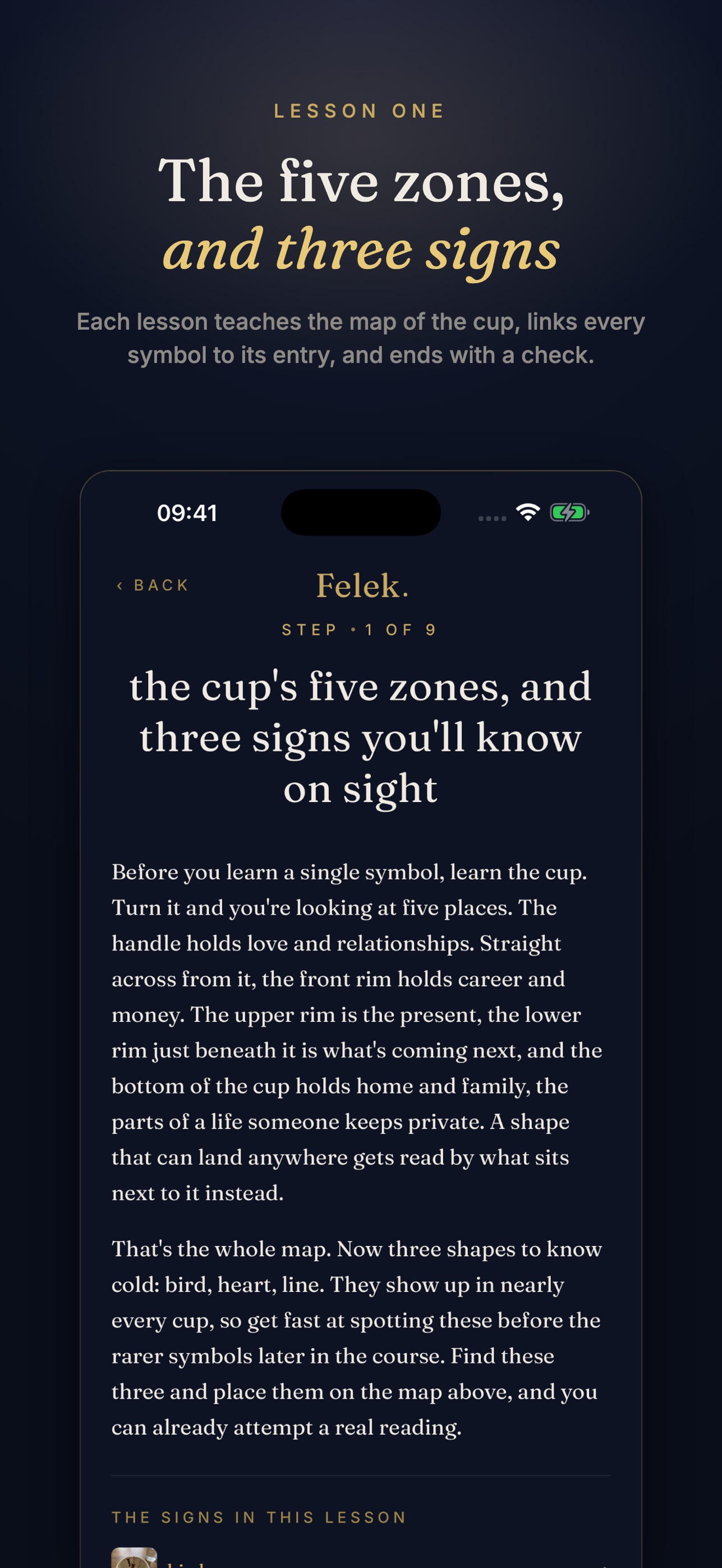 Screenshot 2 of Felek: Coffee Cup Symbols