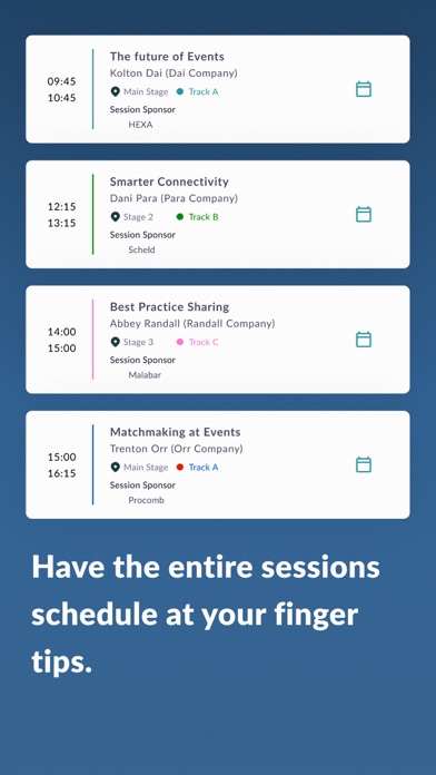 IPM Premium Conferences Screenshot