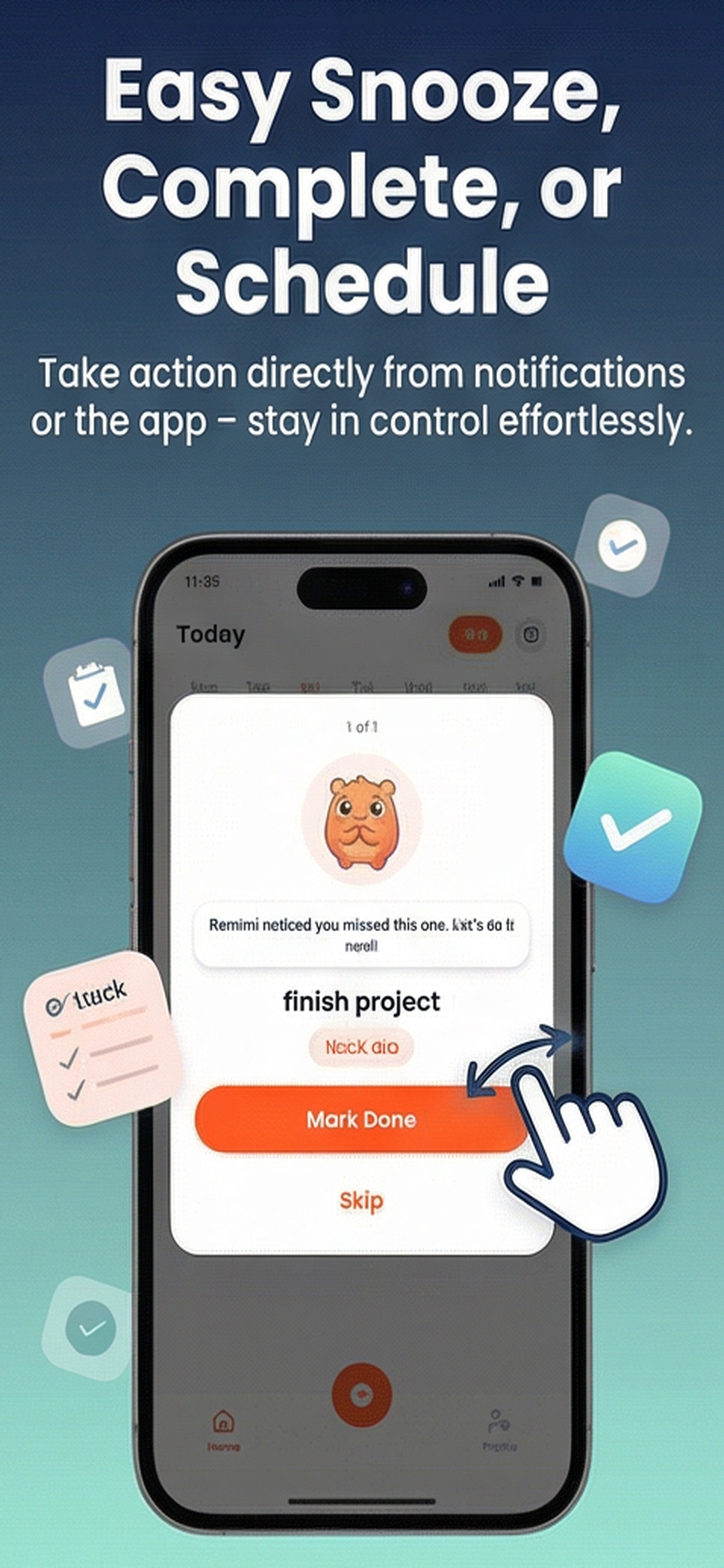 Remimi: Cute Reminder Buddy screenshot 4
