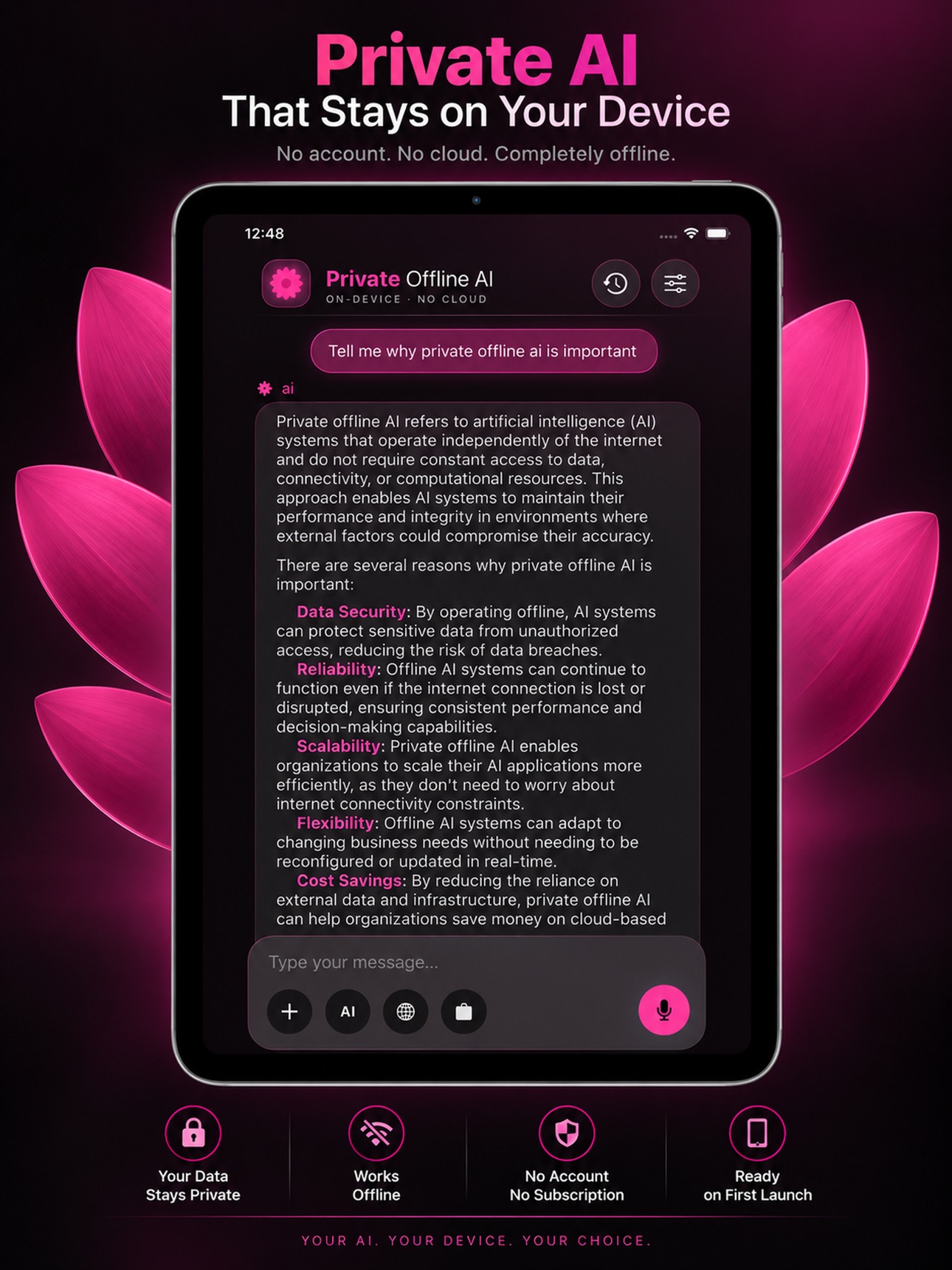 Screenshot 10 of Private Offline AI