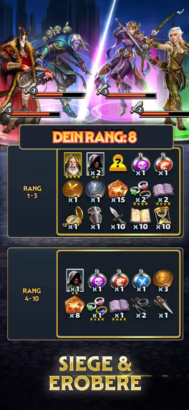 Empires & Puzzles: Match-3 RPG screenshot 6 of 8
