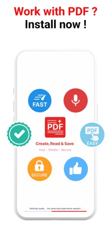 PDF Reader, Editor & Scanner + Screenshot 1 of 9