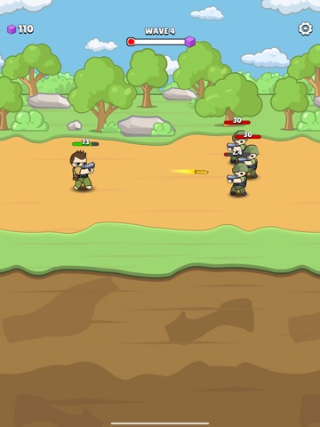 Cube Shot: Heroes! iPad screenshot