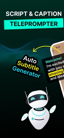 Teleprompter: Script & Caption screenshot