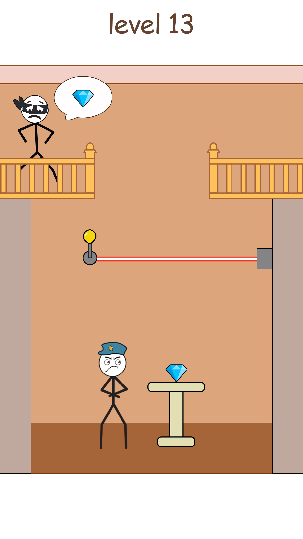 Stickman Thief Brain Testing