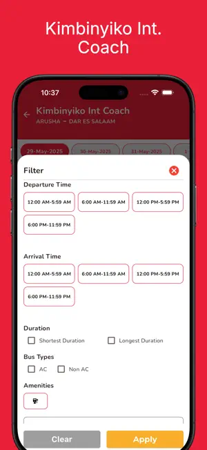 Kimbinyiko Int. Coach screenshot 4