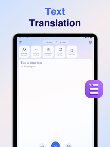 Voice Translate: AI Translator iPad screenshot 6