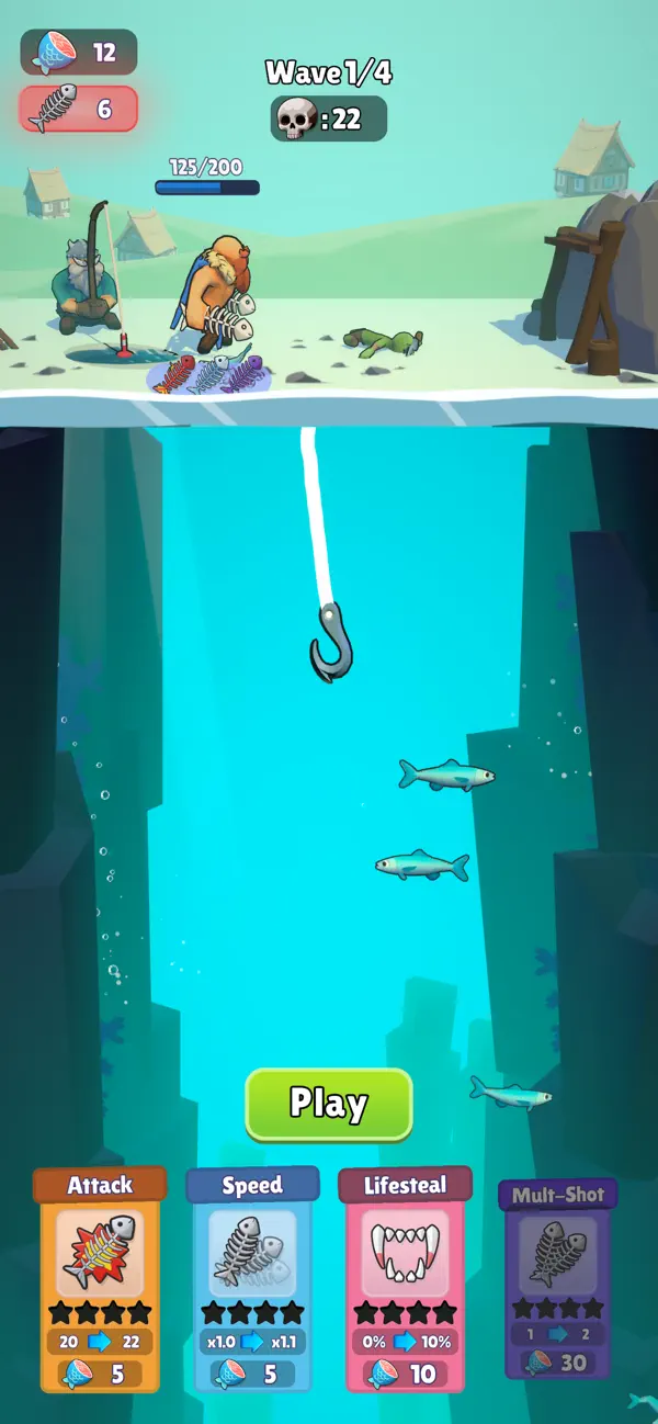 Screenshot #3 pour Fishing Viking