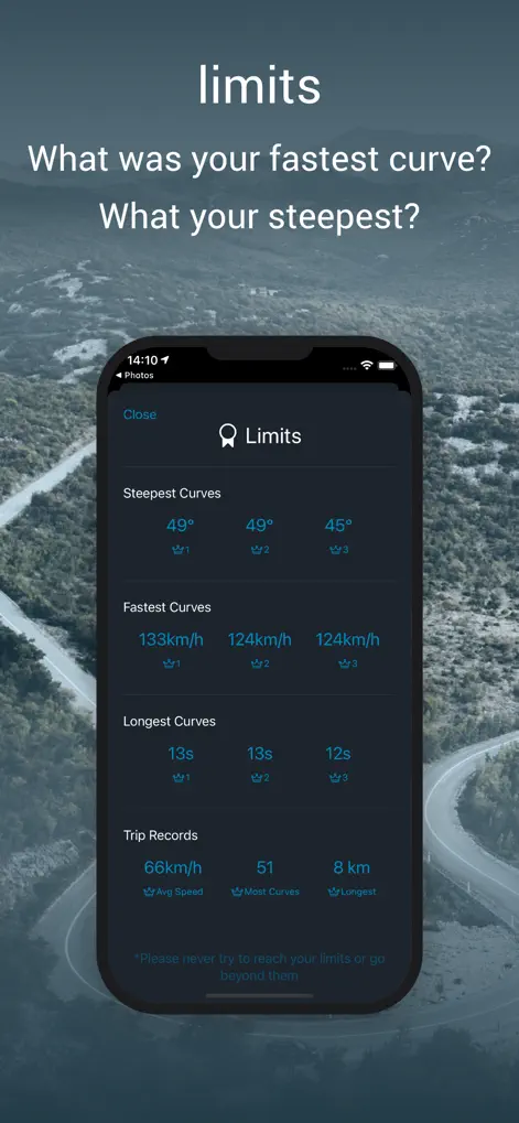 Curve Tracker for Motorbike - Navigation App | MWM