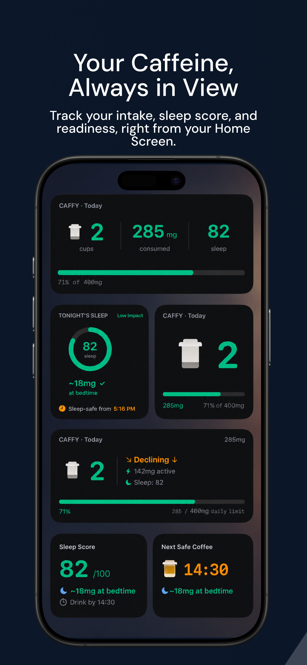 Caffy: Caffeine Sleep Tracker