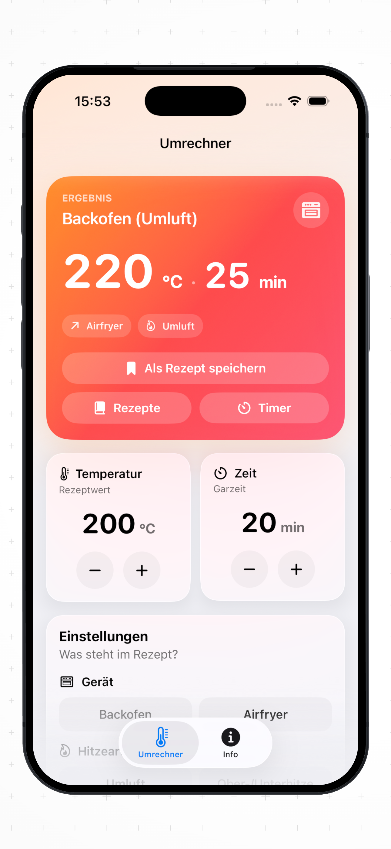 Frybuddy - Airfryer Umrechner screenshot 5
