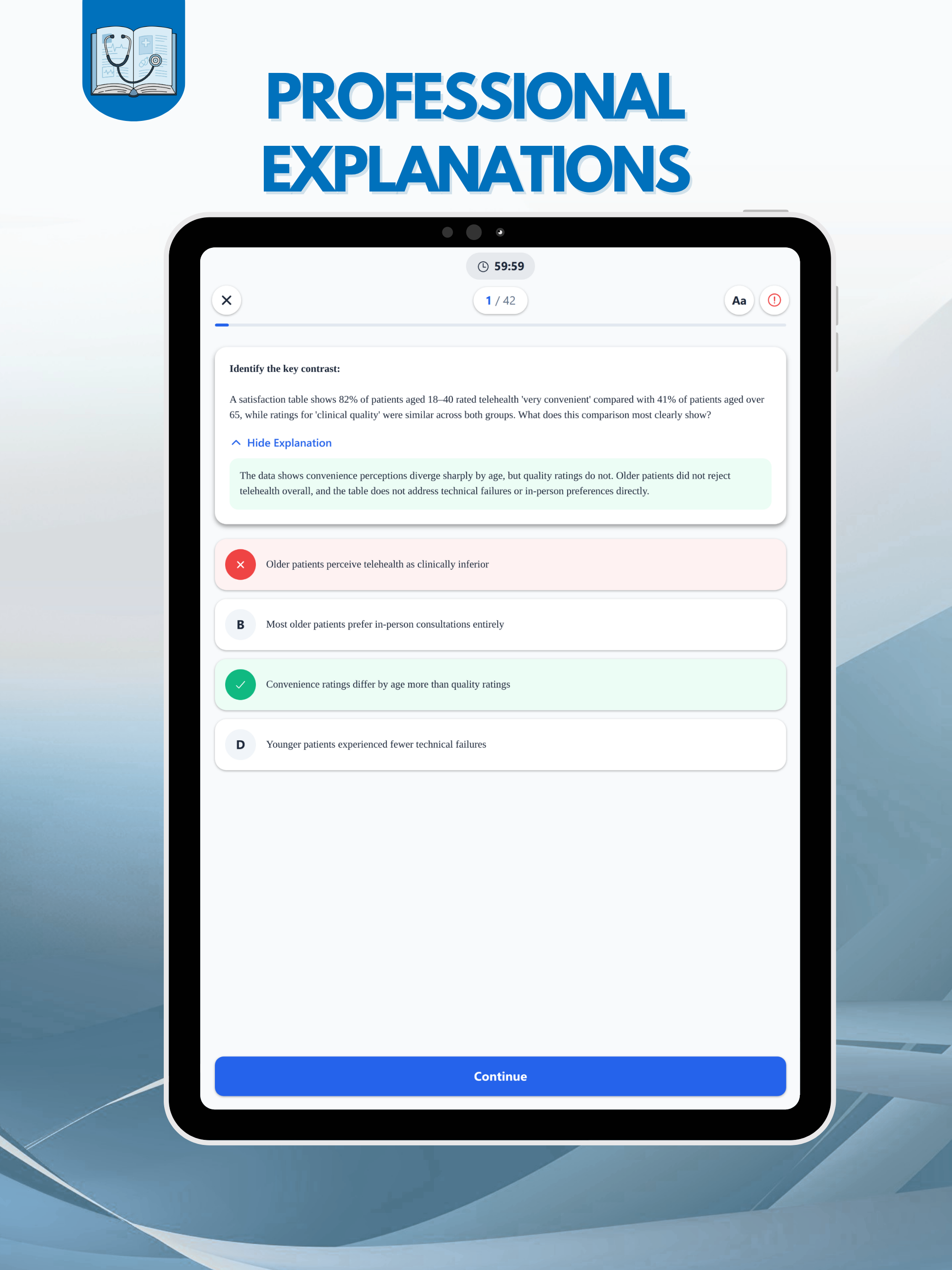 OET Reading Test Practice 2026 screenshot 9