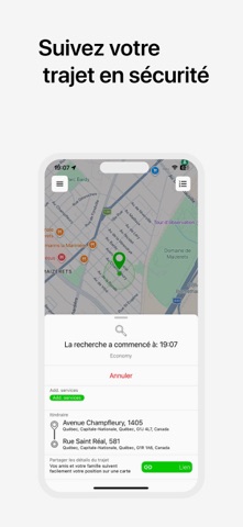 Bid Québec iPhone screenshot