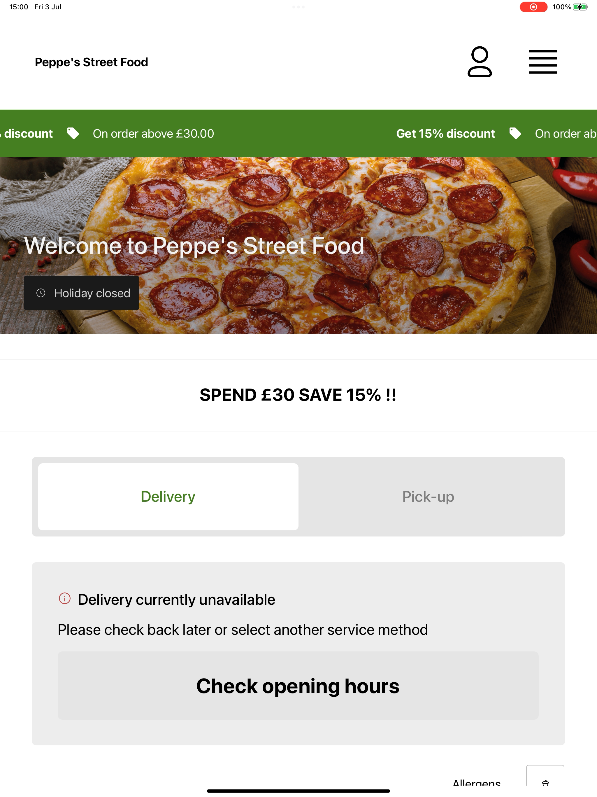 Peppe's Street Food screenshot 9