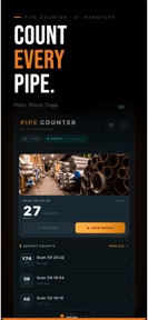 Pipe Counter: AI Tube Counting screenshot