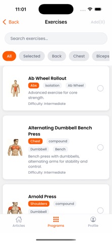 Volted: Programs & Coaching Screenshot 7 of 10