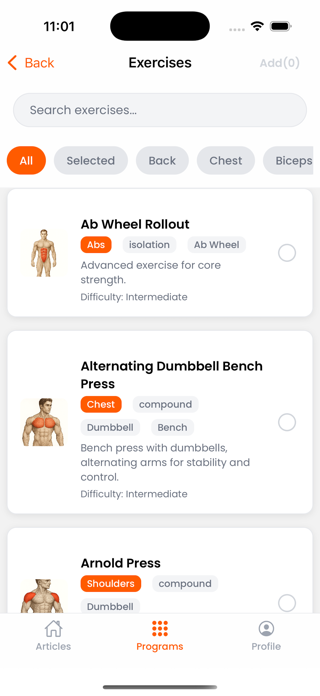 Volted: Programs & Coaching Screenshot 7 of 10