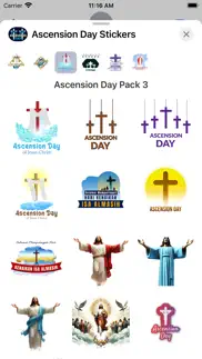 ascension day stickers iphone screenshot 3