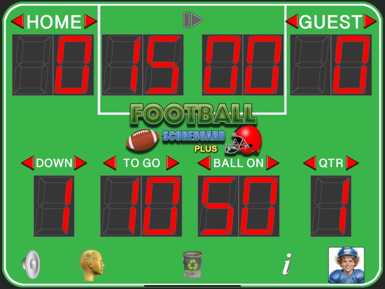 Football Scoreboard Plus