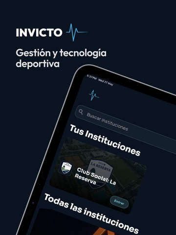 INVICTO iPad screenshot 1