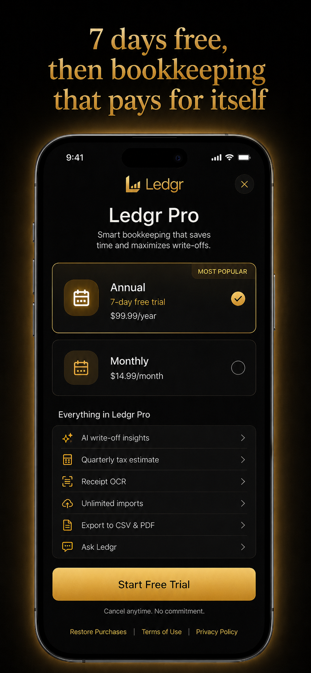 Ledgr: Expense & Tax Tracker screenshot 11