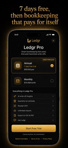 Ledgr: Expense & Tax Tracker Screenshot 8 of 8
