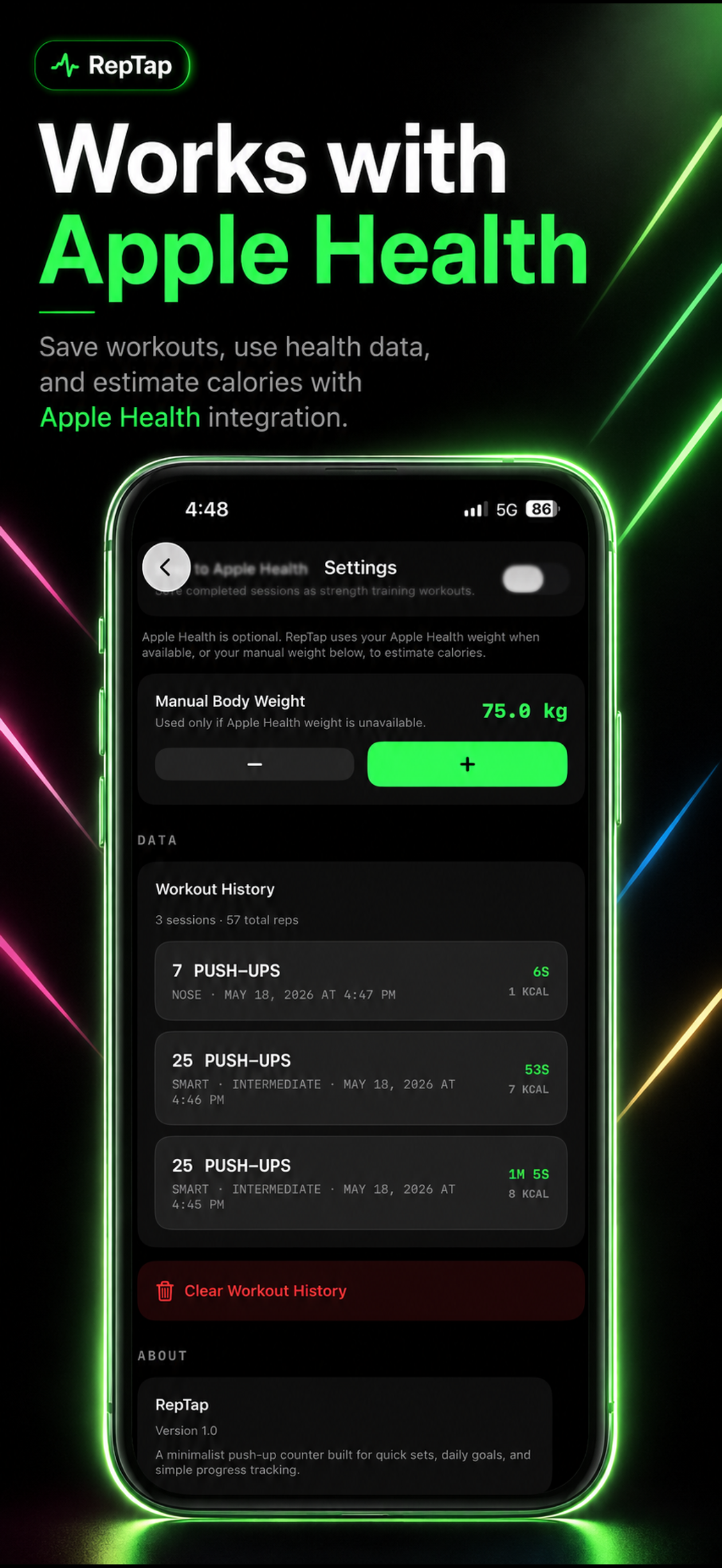 RepTap screenshot 6