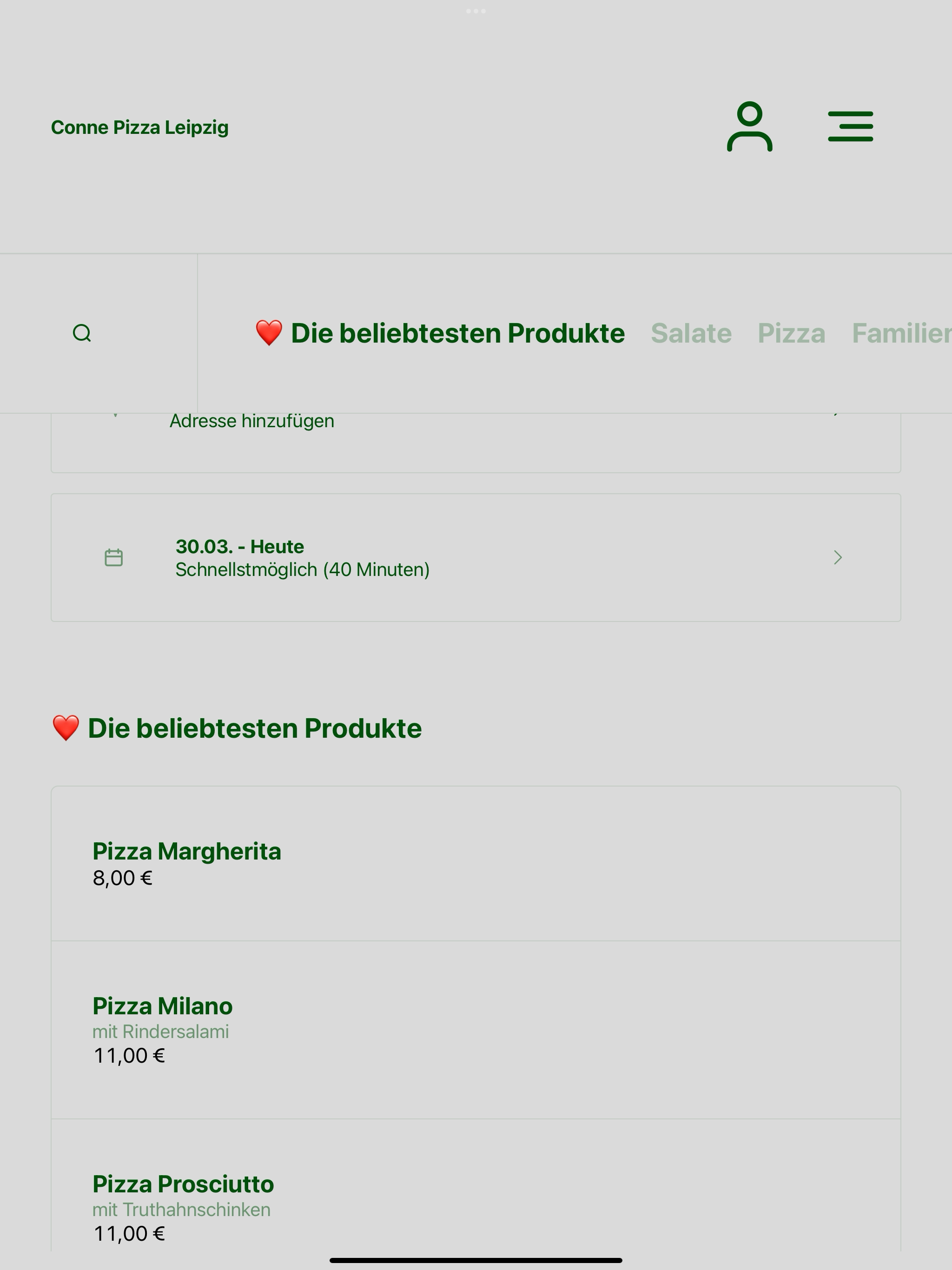Conne Pizza Leipzig screenshot 7