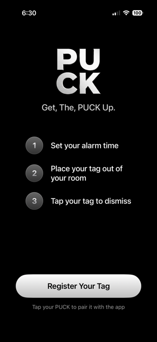 PUCK Alarm Screenshot 1 of 5